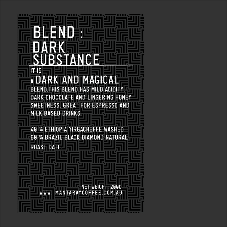 Manta Ray - The Dark Substance - Blend